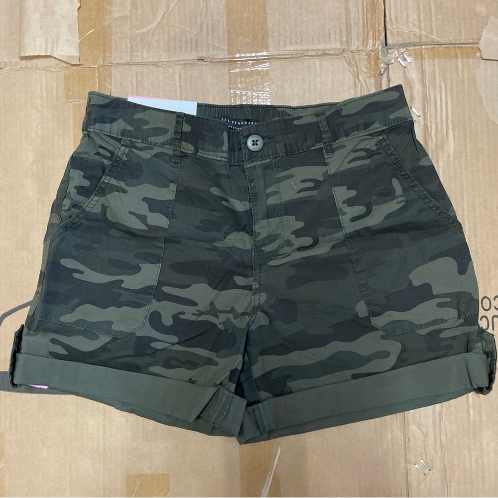 Camo Green Women's Shorts